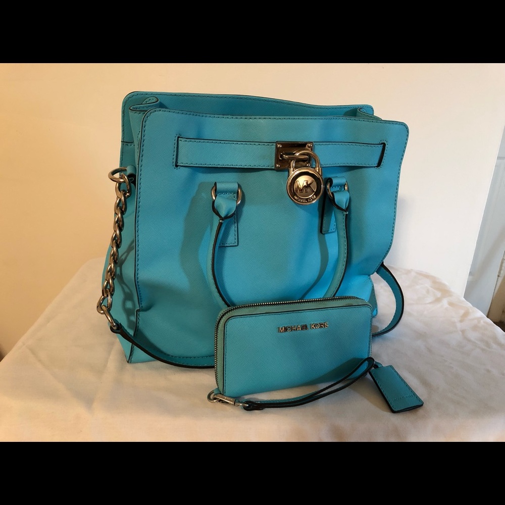Michael Kors Handbag with coordinating wallet